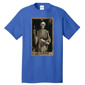 The Student Skeleton Tarot Card Cool Gift Tall T-Shirt