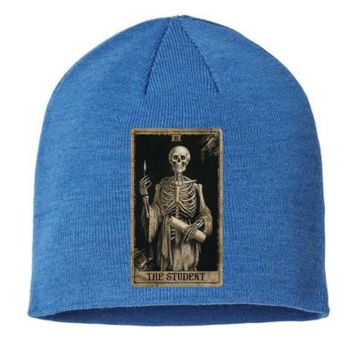 The Student Skeleton Tarot Card Cool Gift Sustainable Beanie