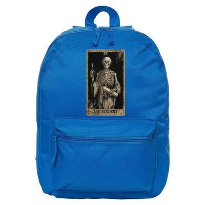 The Student Skeleton Tarot Card Cool Gift 16 in Basic Backpack