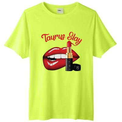 Taurus Slay Sexy Lips Zodiac April May Birthday Tall Fusion ChromaSoft Performance T-Shirt