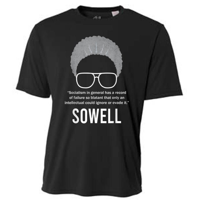 Thomas Sowell Socialism Quote Black History Month Cooling Performance Crew T-Shirt