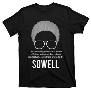 Thomas Sowell Socialism Quote Black History Month T-Shirt