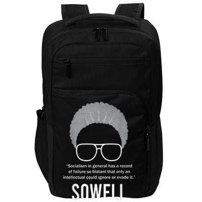 Thomas Sowell Socialism Quote Black History Month Impact Tech Backpack