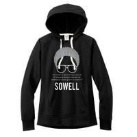 Thomas Sowell Socialism Quote Black History Month Women's Fleece Hoodie