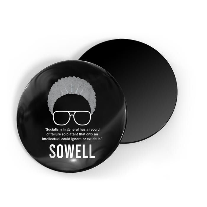 Thomas Sowell Socialism Quote Black History Month Magnet