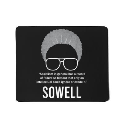 Thomas Sowell Socialism Quote Black History Month Mousepad