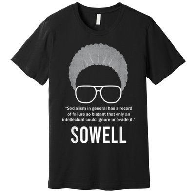 Thomas Sowell Socialism Quote Black History Month Premium T-Shirt