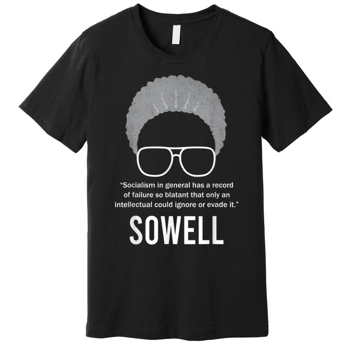 Thomas Sowell Socialism Quote Black History Month Premium T-Shirt