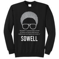 Thomas Sowell Socialism Quote Black History Month Tall Sweatshirt