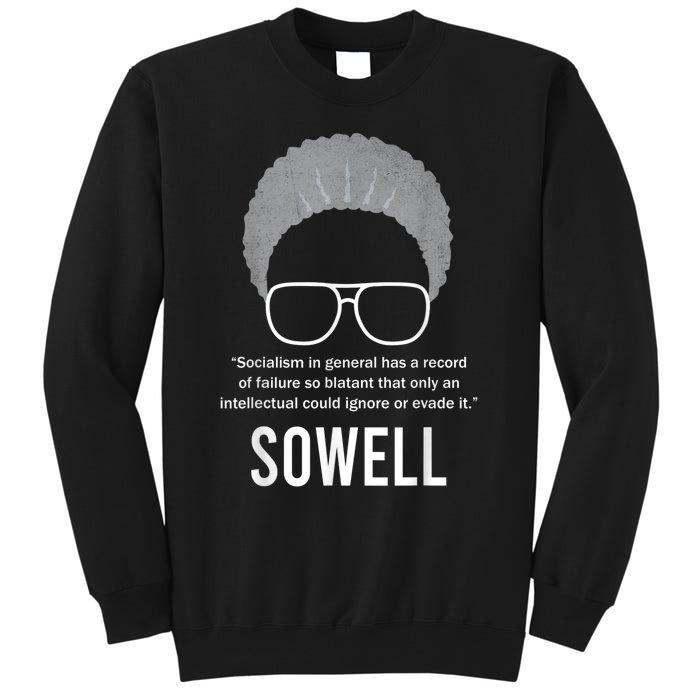 Thomas Sowell Socialism Quote Black History Month Tall Sweatshirt