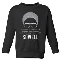 Thomas Sowell Socialism Quote Black History Month Toddler Sweatshirt