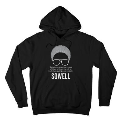 Thomas Sowell Socialism Quote Black History Month Tall Hoodie