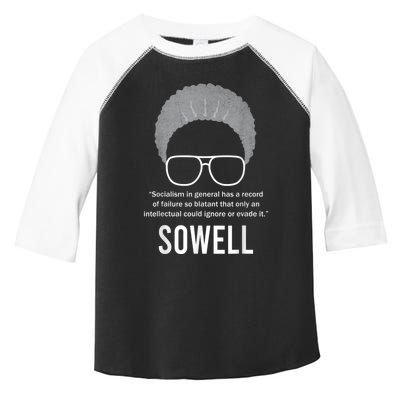 Thomas Sowell Socialism Quote Black History Month Toddler Fine Jersey T-Shirt