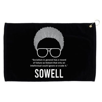 Thomas Sowell Socialism Quote Black History Month Grommeted Golf Towel