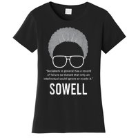 Thomas Sowell Socialism Quote Black History Month Women's T-Shirt