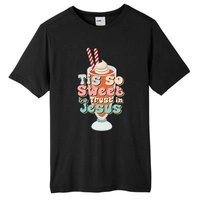 Tis So Sweet To Trust In Jesus Tall Fusion ChromaSoft Performance T-Shirt