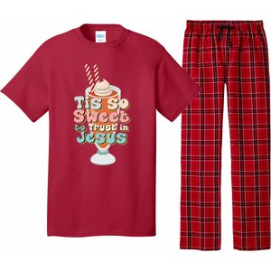 Tis So Sweet To Trust In Jesus Pajama Set