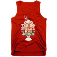 Tis So Sweet To Trust In Jesus Tank Top