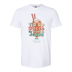 Tis So Sweet To Trust In Jesus Softstyle CVC T-Shirt