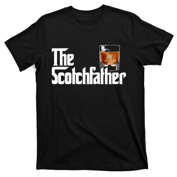 The Scotchfather Scotch Father Dad Father's Day Drinking T-Shirt