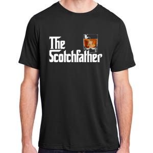 The Scotchfather Scotch Father Dad Father's Day Drinking Adult ChromaSoft Performance T-Shirt