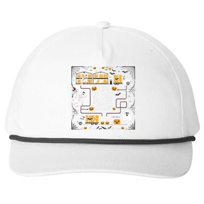 The Spooky Supply Chain Supply Chain Logistics Halloween Snapback Five-Panel Rope Hat