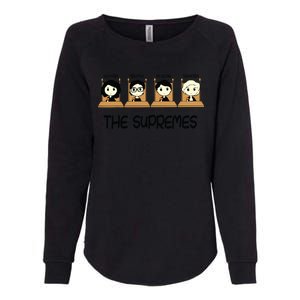 The Supremes Supreme Court Justices Rbg Cute Womens California Wash Sweatshirt