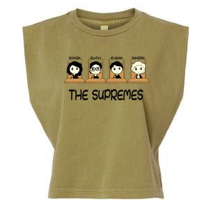 The Supremes Supreme Court Justices Rbg Cute Garment-Dyed Women's Muscle Tee