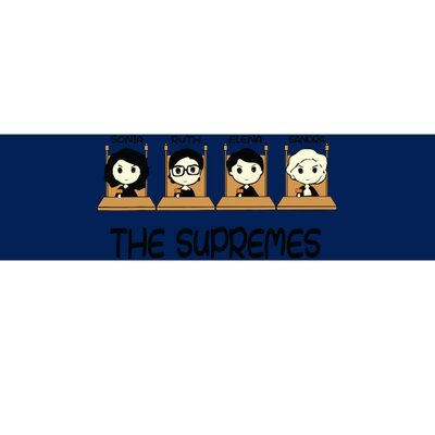 The Supremes Supreme Court Justices Rbg Cute Bumper Sticker