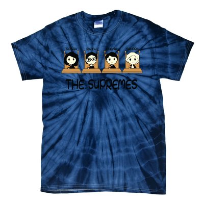 The Supremes Supreme Court Justices Rbg Cute Tie-Dye T-Shirt