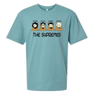 The Supremes Supreme Court Justices Rbg Cute Sueded Cloud Jersey T-Shirt