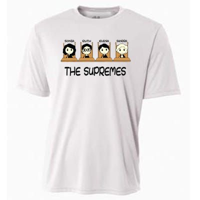 The Supremes Supreme Court Justices Rbg Cute Cooling Performance Crew T-Shirt