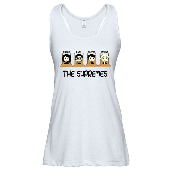 The Supremes Supreme Court Justices Rbg Cute Ladies Essential Flowy Tank