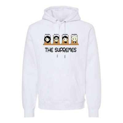 The Supremes Supreme Court Justices Rbg Cute Premium Hoodie