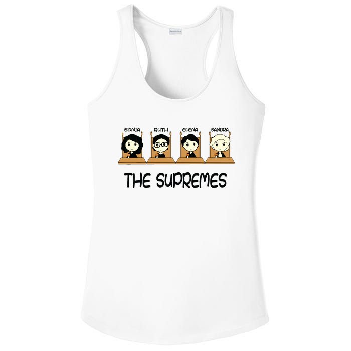 The Supremes Supreme Court Justices Rbg Cute Ladies PosiCharge Competitor Racerback Tank