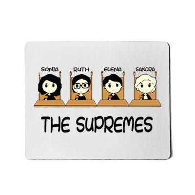 The Supremes Supreme Court Justices Rbg Cute Mousepad