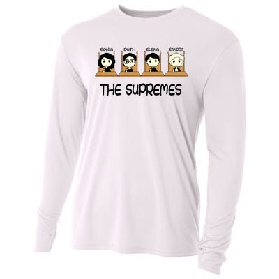 The Supremes Supreme Court Justices Rbg Cute Cooling Performance Long Sleeve Crew