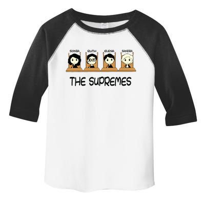 The Supremes Supreme Court Justices Rbg Cute Toddler Fine Jersey T-Shirt