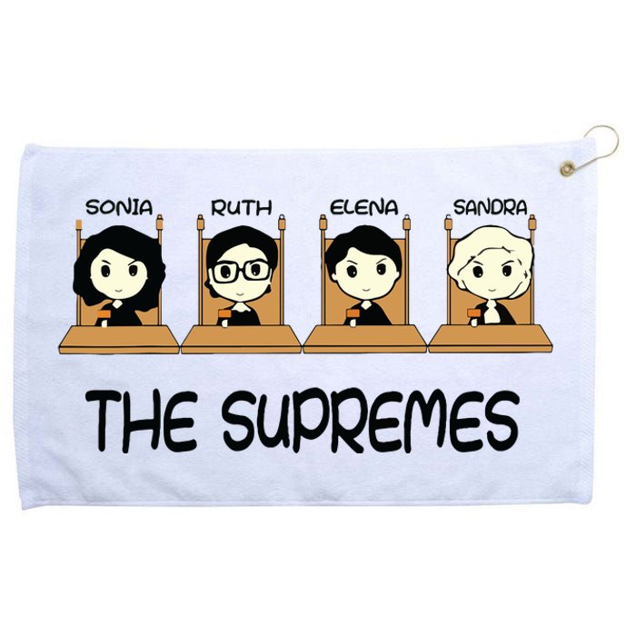 The Supremes Supreme Court Justices Rbg Cute Grommeted Golf Towel