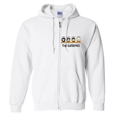 The Supremes Supreme Court Justices Rbg Cute Full Zip Hoodie