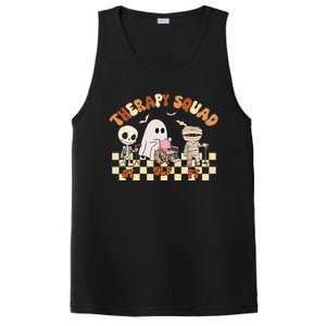 Therapy Squad SLP OT PT Groovy Halloween Speech Physical PosiCharge Competitor Tank