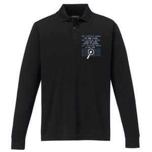 Technology Software Script HTML Network 99 Little Bugs Performance Long Sleeve Polo