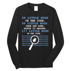 Technology Software Script HTML Network 99 Little Bugs Long Sleeve Shirt