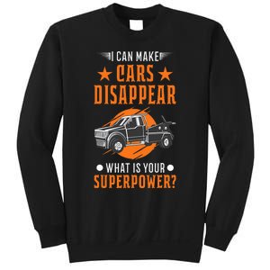 Towing Service Super Power Tow Truck Sweatshirt