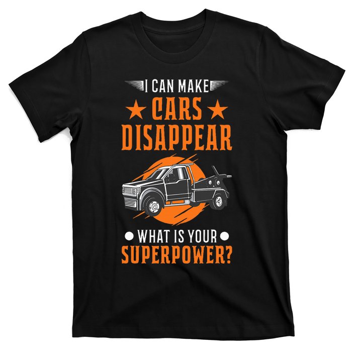 Towing Service Super Power Tow Truck T-Shirt