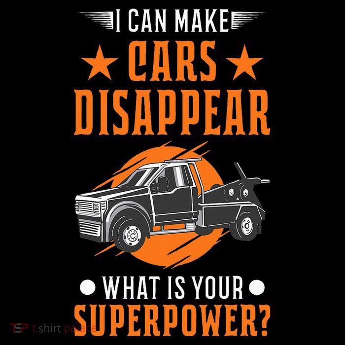 Towing Service Super Power Tow Truck Cooling Performance Long Sleeve Crew