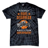 Towing Service Super Power Tow Truck Tie-Dye T-Shirt