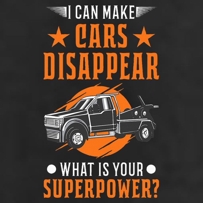 Towing Service Super Power Tow Truck Golf Towel
