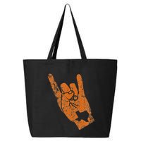 Texas State Silhouette Hook Em Hands Texan Pride 25L Jumbo Tote