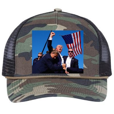 Trump Still Standing Retro Rope Trucker Hat Cap